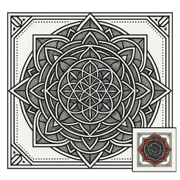 Geometric tattoo design 2