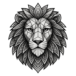 Geometric tattoo design 3