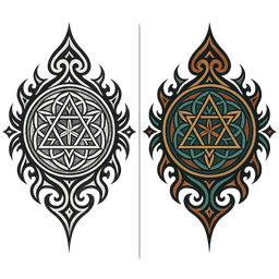 Tribal tattoo design 4